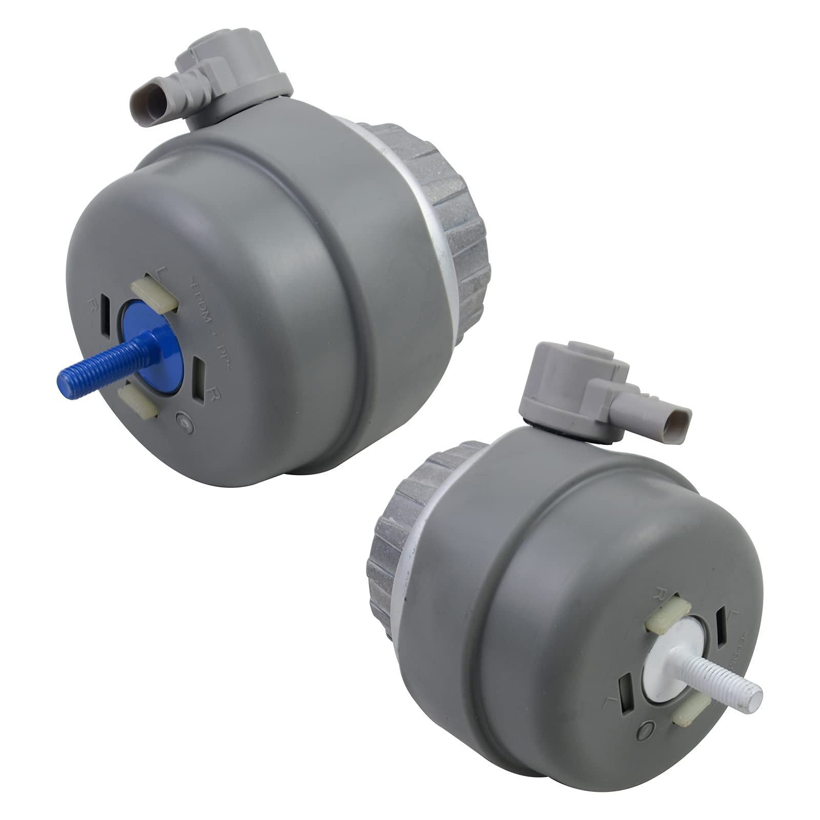 Par de Soportes de Motor Soportes Hidráulicos Conmutables Eléctricamente Compatible con 2.7 2.8 3.0 3.2 TDI 2004-2011 4F0199382BL 4F0199379BH