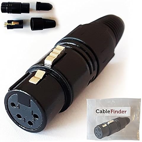 Loops XLR 4 Pin Female Connector Socket Cover