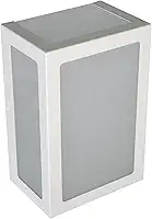 Arandela Alumínio 5 Vidros Focos Externa Interna Muro Parede Jardim E27 Branca, Preta ou Marrom (BRANCO TEXTURIZADO)