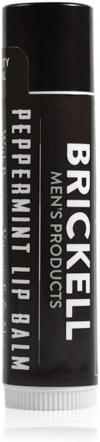 Amazon.com : Brickell Men's No Shine Lip Balm for Men, Natural and ...
