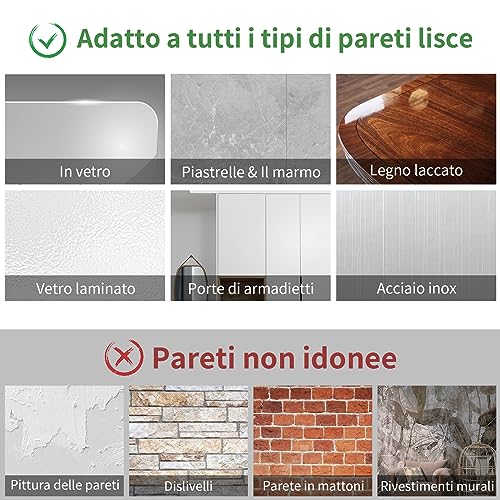 30 Pezzi Ganci Adesivi per Quadri, Appendi Quadri