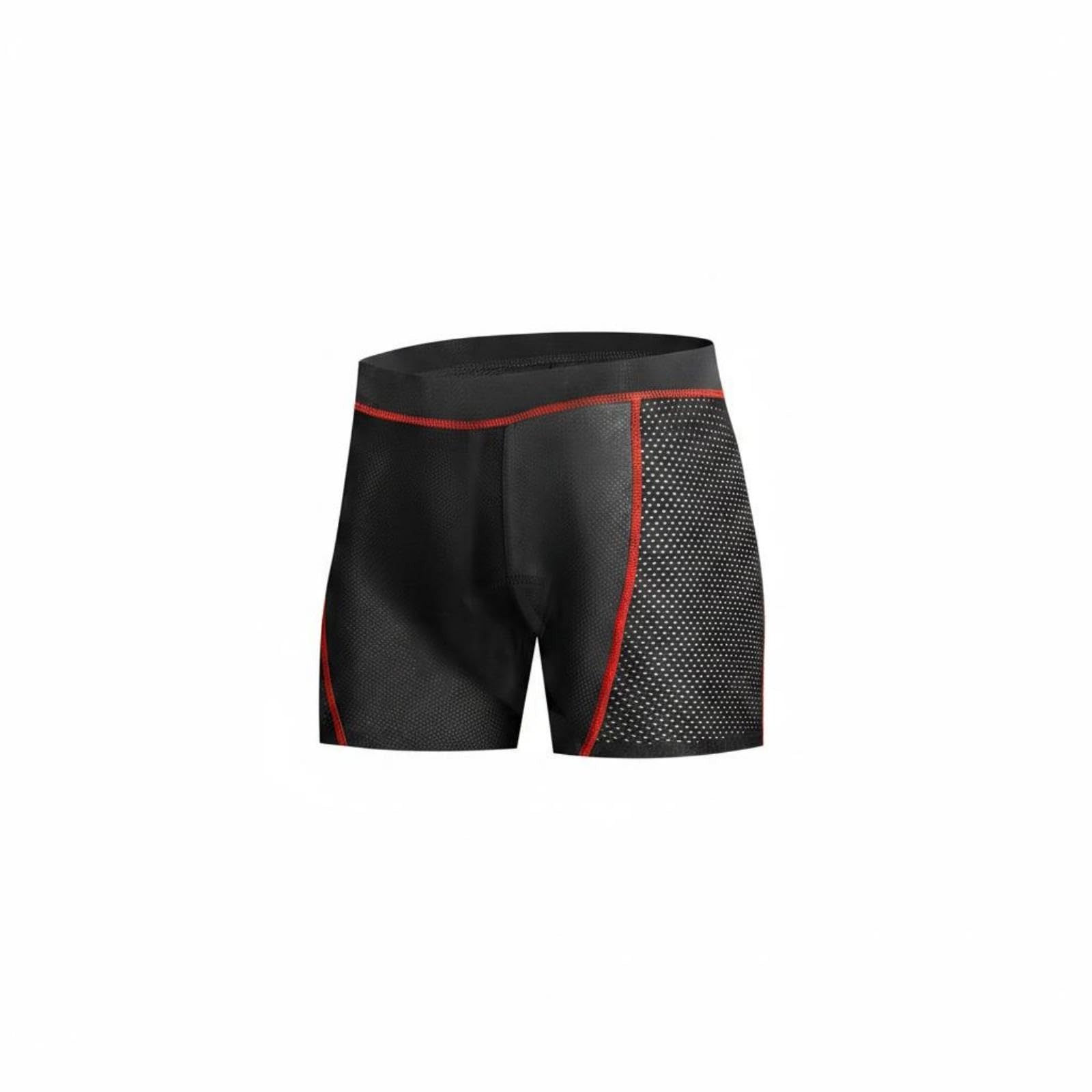 Biking Compression Compression Shorts 3D Contoured Padded Biking Shorts Multi-Layer Padding Sportswear Red Line XXXL-image-30