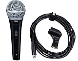 Shure PG58-QTR Cardioid Dynamic Vocal Microphone with XLR to 1/4-inch Cable