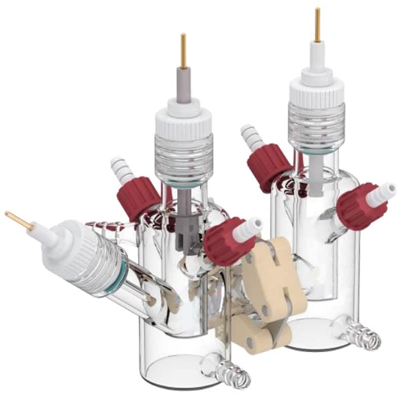 2H Replaceable Membrane Water Bath with air Hole Temperature Control Double Cell electrolytic Cell (10ml-10ml)
