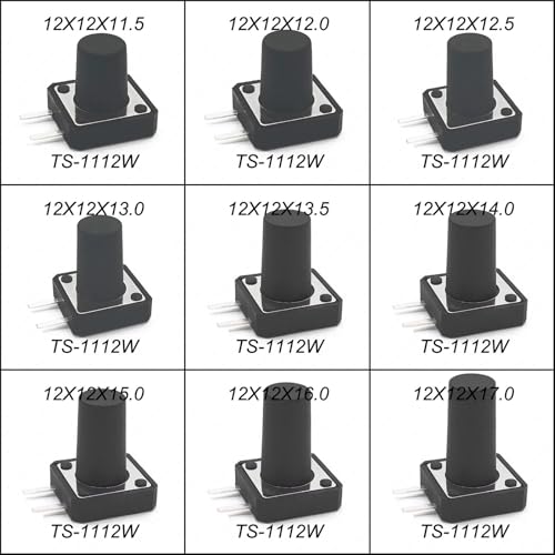 Interruptor de boton 12x12 para solucionar fallos en circuitos electronicos 4