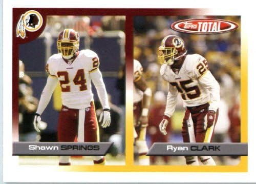 2005 Topps Total Football Rookie Card #128 Ryan Clark