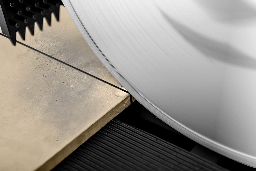 GRAPHITE Tagliapiastrelle e pietre da 1200 W, 230 x 25, area di taglio 1000 mm, lama: 230 mm x 25 mm, 2950 al minuto, profondità di taglio massima 90º/45º 43/37 mm