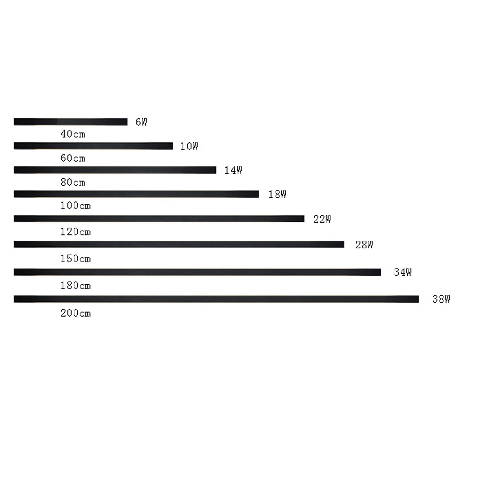 LED Modern Wandlampe Innen mit Fernbedienung Dimmbar Wandleuchte 2700K-6500K Wandbeleuchtung Lange Linie Design Wandleuchten Aluminium für Schlafzimmer Wohnzimmer Esszimmer (Weiß,150cm)