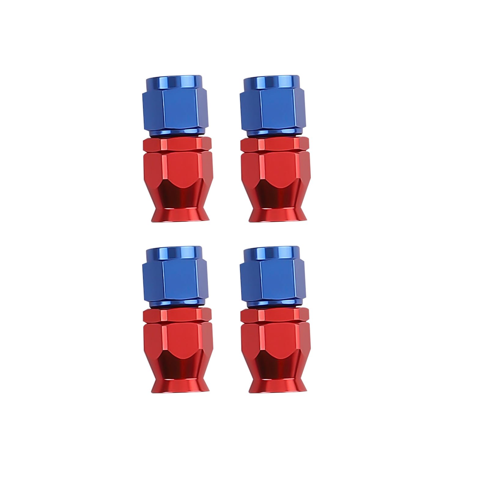 maXpeedingrods AN6-6AN, AN-6 Red tubo dell'olio girevole in acciaio inox intrecciato Fuel Line pantaloni 20FT kit in acciaio inox PTFE E85 tubo del carburante