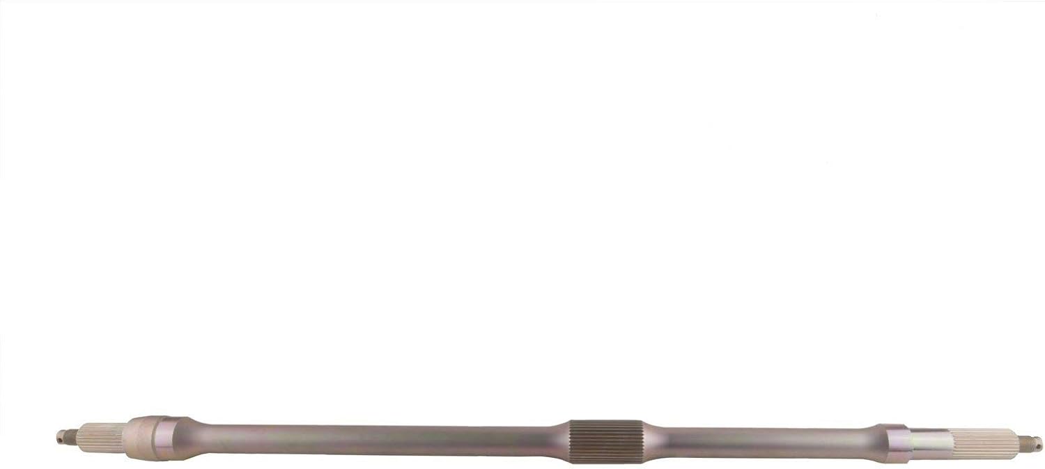 Side view of the axle