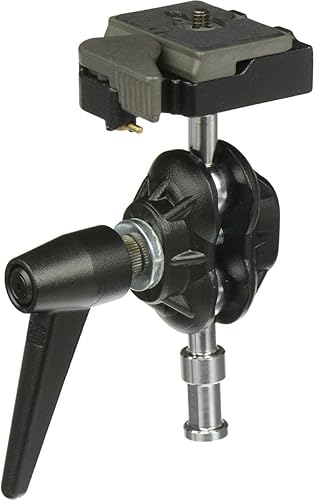 Manfrotto 155RC Cabezal inclinable con placa rápida (negro) Manfrotto 155RC Cabezal inclinable con placa rápida (negro)