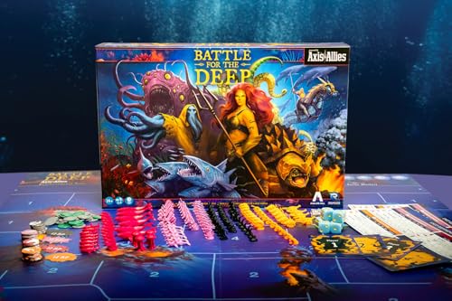 Battle for The Deep juego de mesa de estrategia 2v2 miniatura 3