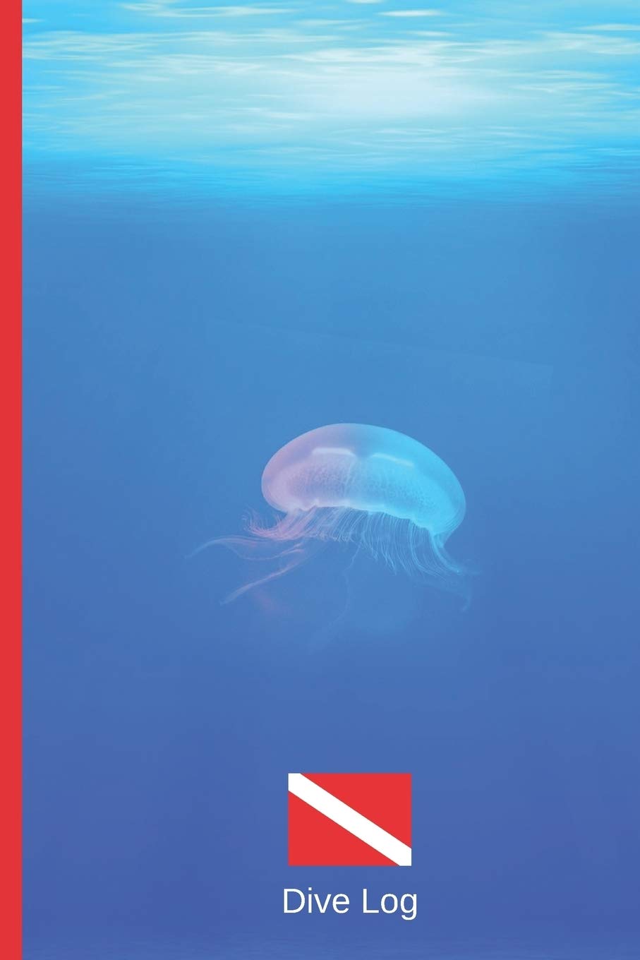 LIBRO DE INMERSIONES: DIVE LOG | CUADERNO DE REGISTRO DETALLADO PARA BUCEADORES | HASTA 120 INMERSIONES | SUBMARINISMO. BUCEO. Diseño Medusa.