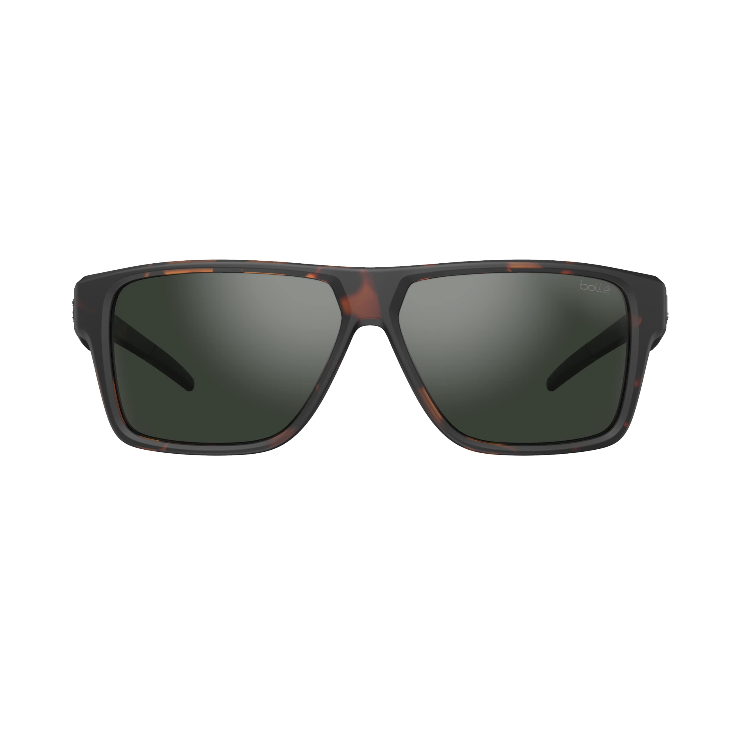 Bolle Brands Temper Square okulary przeciwsłoneczne, Ciemny żółw, matowy, m-l