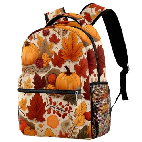 Sac à dos de voyage pour l'automne et les sorties de Thanksgiving