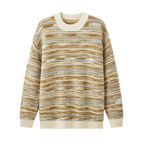 Women's Wool Crew Neck Knit Sweater Soft Skin Comfort Lightweight Top