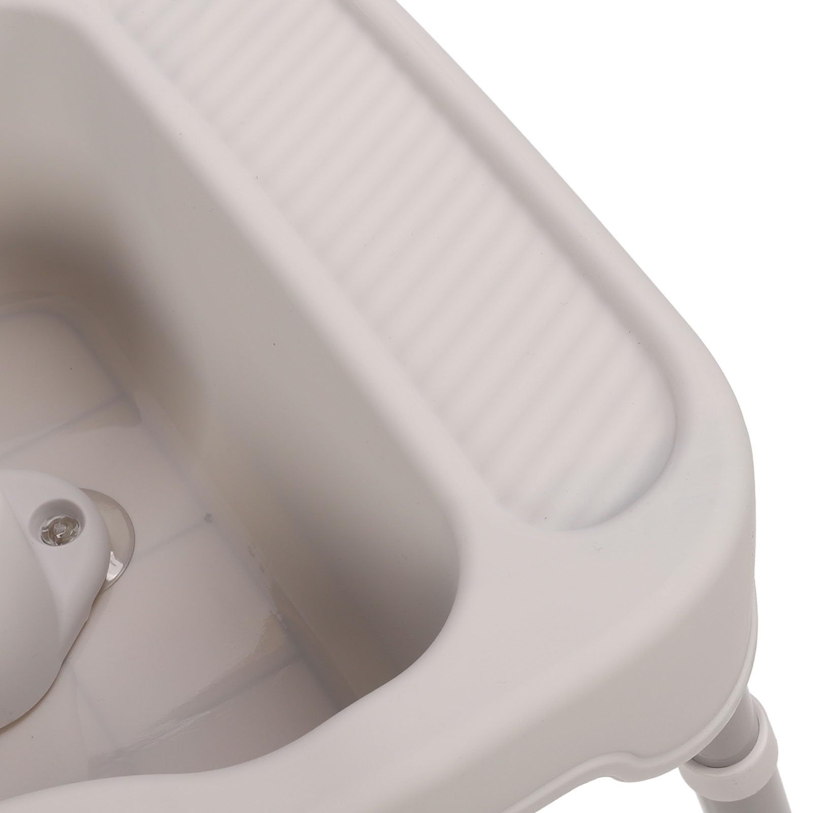 Haarwaschbecken, Ergonomische Kopfstütze, Höhenverstellbar, Tragbare Shampoo-Schüssel mit Schlauch, Haarwaschstation für den Heimsalon (GREY)
