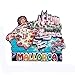 Mallorca Spanien 3D-Kühlschrankmagnet, Reise-Souvenir, Geschenk, Heim- und Küchendekoration, magnetischer Aufkleber, Mallorca Spanien Kühlschrank-Magnet-Kollektion
