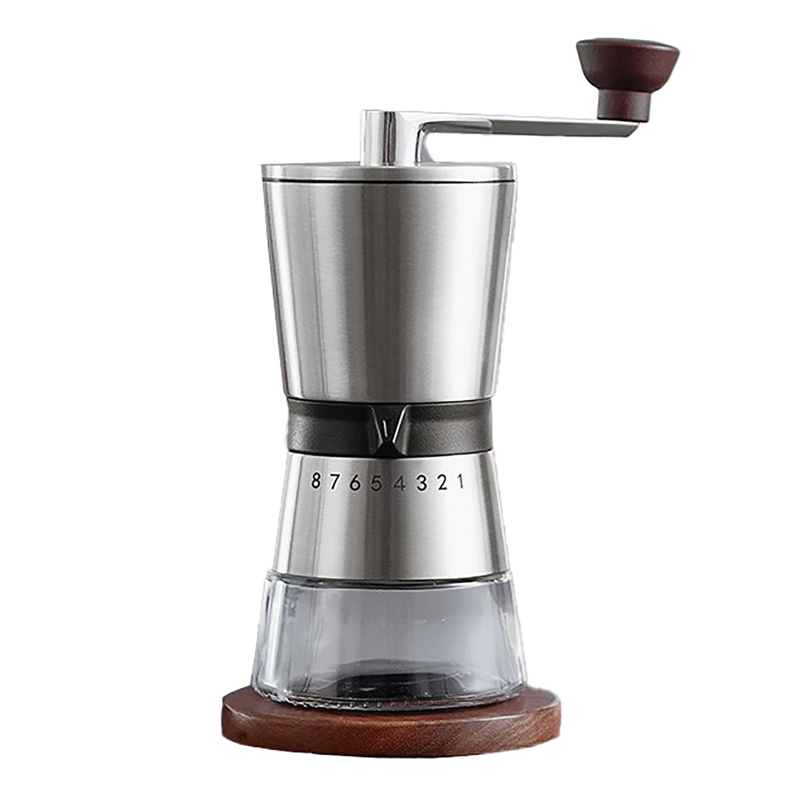 Moulin à café manuel de précision pour camping randonnée et rituel slow coffee