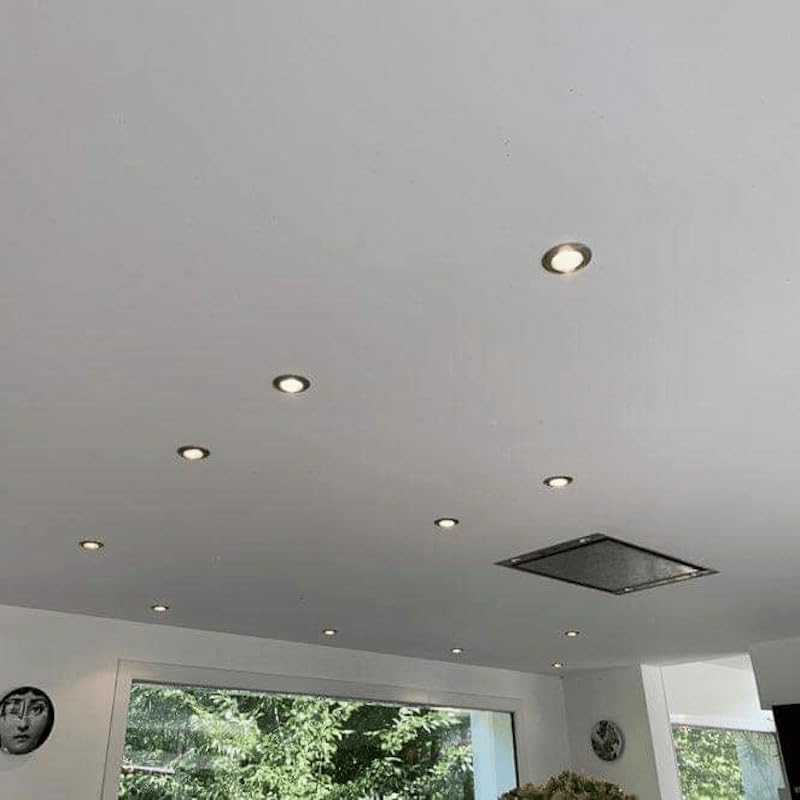 Spot LED Extra Plat Rond ALU 6W - Pack de 5 - Blanc Chaud 2300K - 3500K - SILAMP