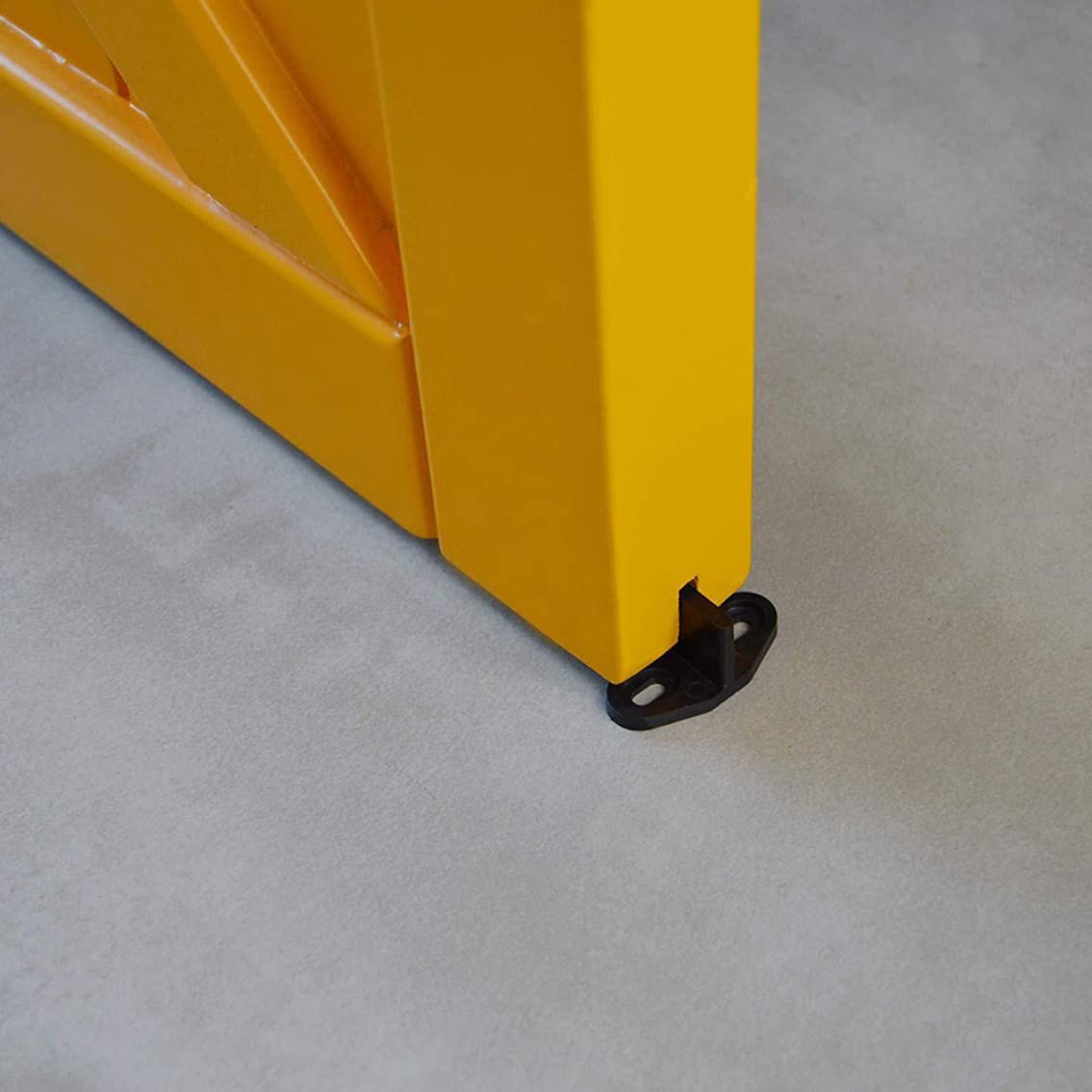 Guida per Porta Scorrevole Hardware Guide per Porta di Bypass del fienile Inferiore montate a Pavimento Biglietto di Auguri da 2 Pezzi