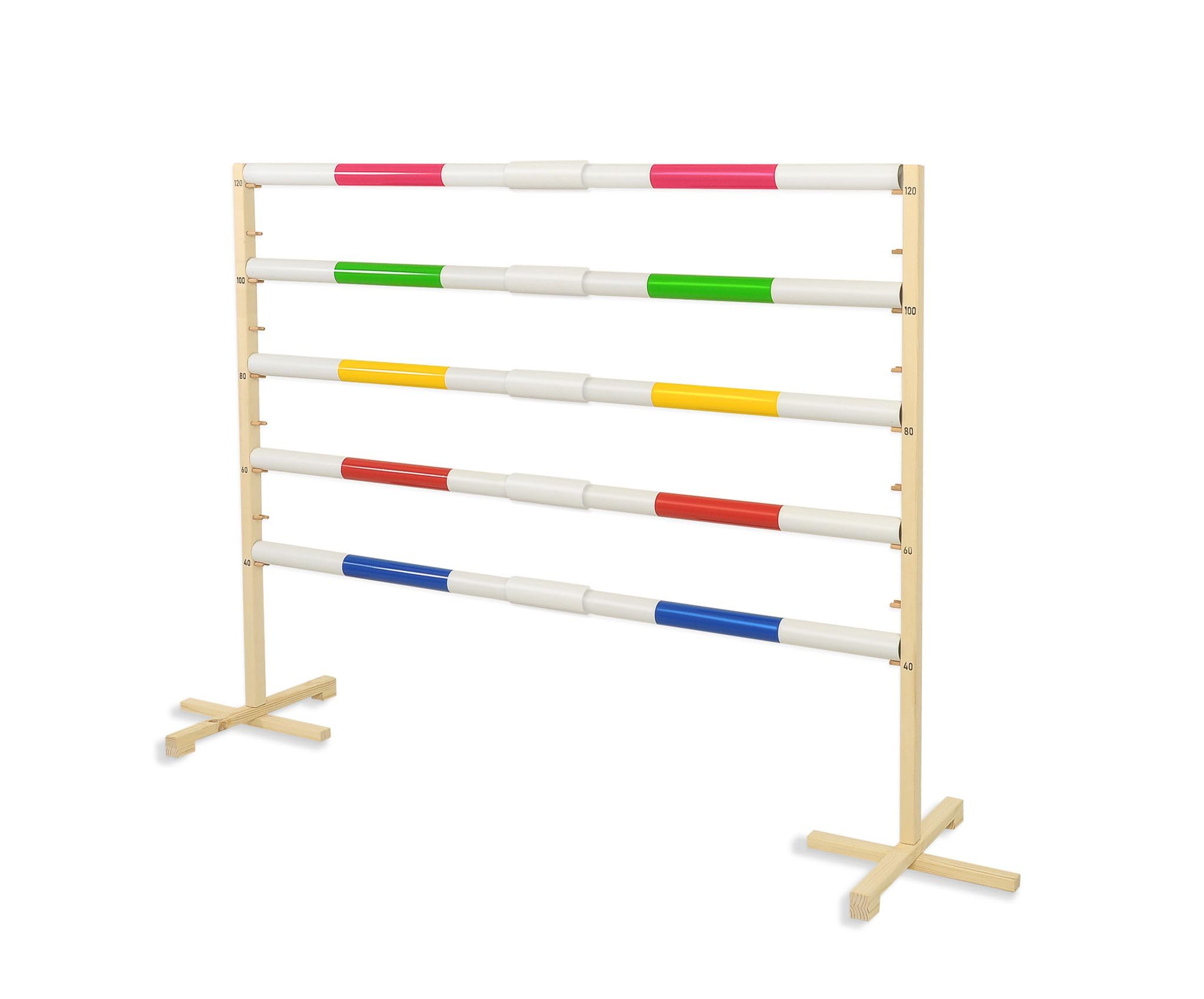 Obstacle de Saut pour Hobby Horse 160cm avec Deux Faisceaux 50 mm - Rose