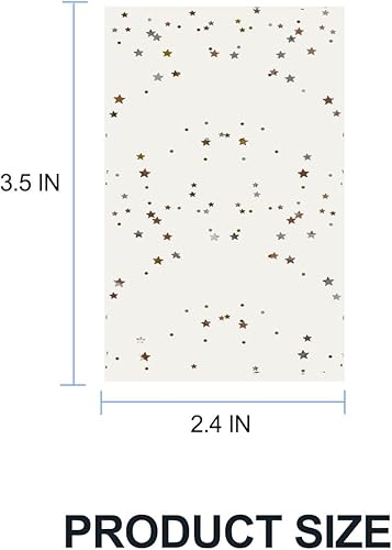 Miniatura 8 de 200 fundas para tarjetas de entrada superior, 2.6 x 3.7 pulgadas de grosor, sin PVC, parte delantera transparente y parte trasera holográfica,