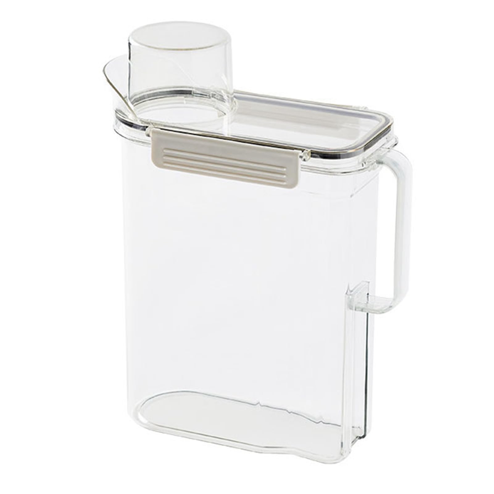 Conteneur de rangement de céréales grande capacité Pilipane étanche et transparent pour cuisine