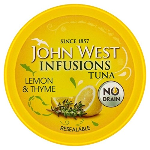 John West Tuna Infusions With Lemon & Thyme 80g - Pack of 6