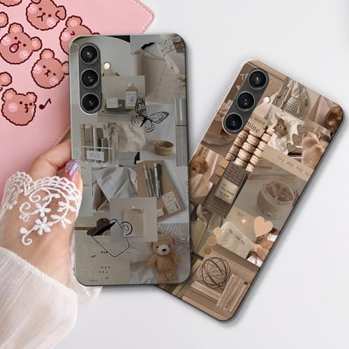 Image of COLORflow Back Cover Compatible with Samsung Galaxy S23 FE 5G | Aesthetic Color Customized Back Cover Compatible with Samsung Galaxy S23 FE 5G