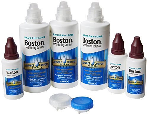 Boston Advance Multipack, 3x120ml & 3x30ml - Contact Lens Cleaner