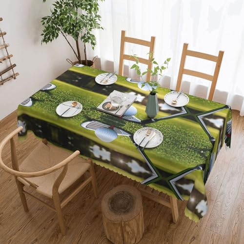 Nappe imperméable golf rectangulaire pour protéger votre table des taches - 2