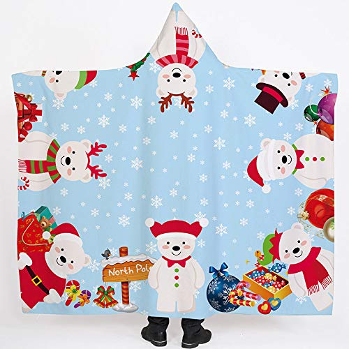 Couverture pour pause déjeuner bureau plaid à capuche chaud