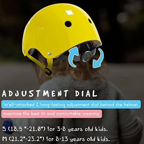 Casco de bici para niños con rodilleras y coderas para parque y patín 2