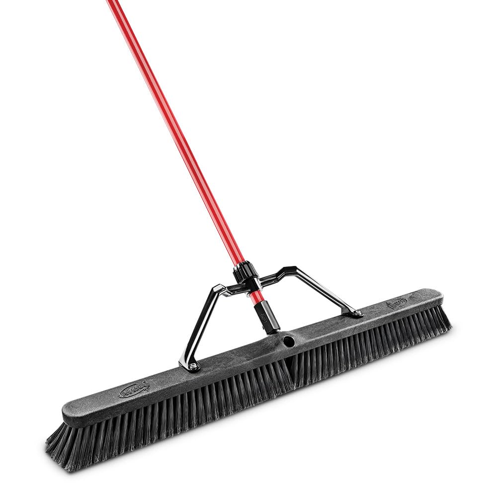 Libman Commercial 850 Smooth Surface Heavy Duty Push Broom, 62