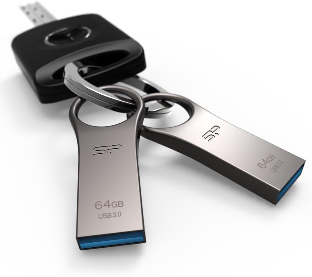 Silicon Power 64GB Jewel J80 USB 3.0 Flash Drive (SP064GBUF3J80V1TEJ)