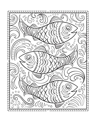 Creative Haven Scandinavian Folk Art Coloring Book