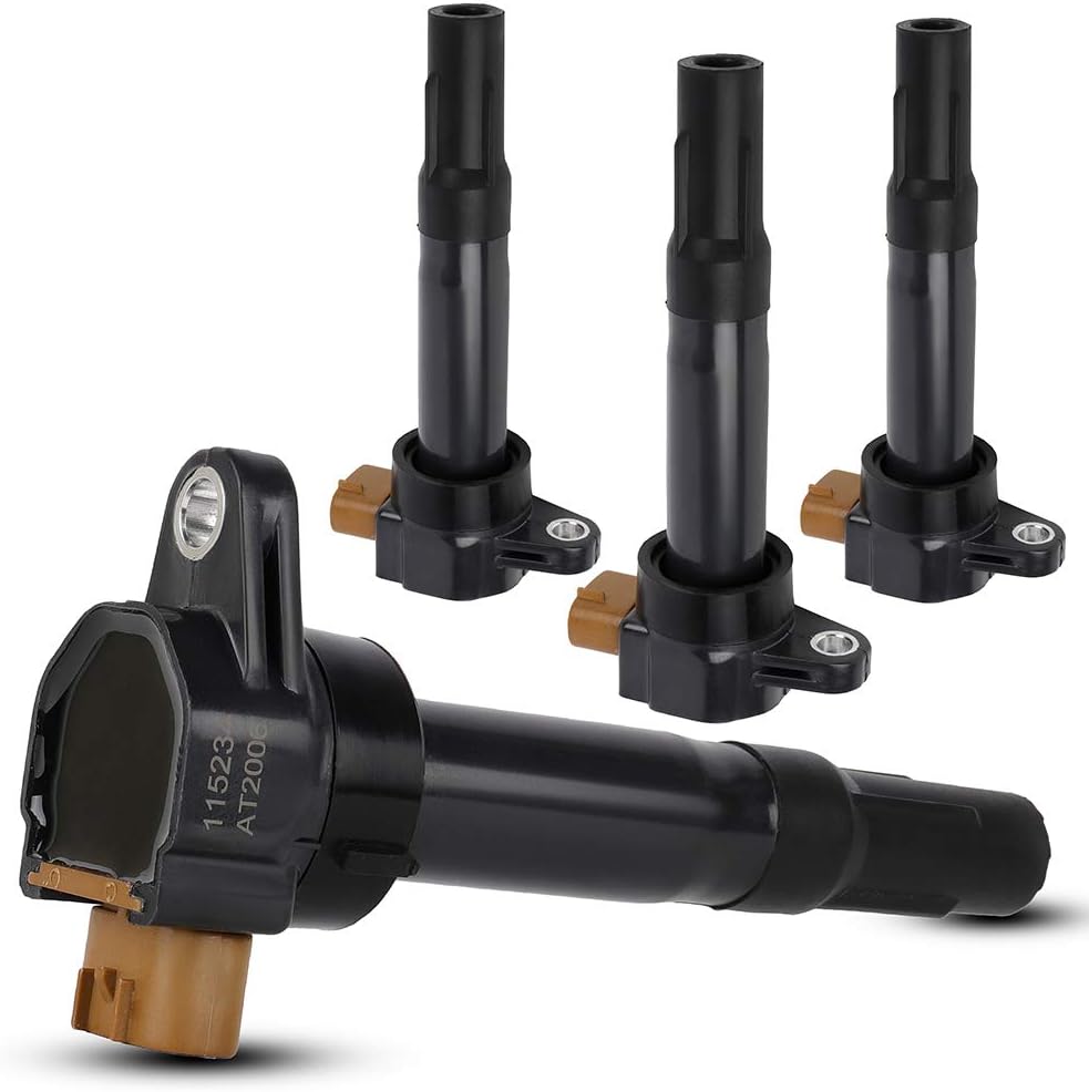 ECCPP 4pcs Ignition Coil UF634 coils packs,for Suzuki Swift 1.6L 2013-2014,for Swift 1.5L 2007-2011,for Swift 1.4L 2012-2014,for Kizashi 2.4L 2010-2013,for Grand Vitara 2.4L 2009-2013