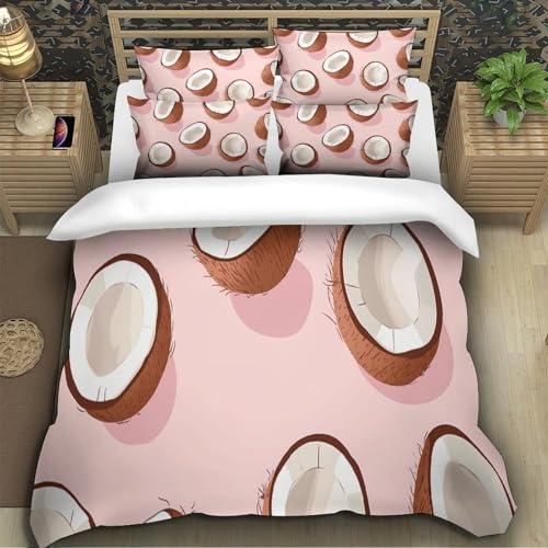 Housse de couette 3D paysage nuageux 220x240 cm en microfibre - 5