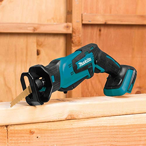 Makita XRJ01Z 18-Volt LXT Lithium-Ion Cordless Compact Reciprocating Saw (Tool Only, No Battery), Bare Tool (Renewed)