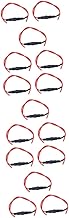Angoily 15 Peças Suporte De Fusível De Tubo De Vidro 250V 10A Suporte De Fusível De Tubo 5Mm * 20Mm Suporte De Fusível De Tubo Em Linha Suporte De Fusível Tipo Parafuso
