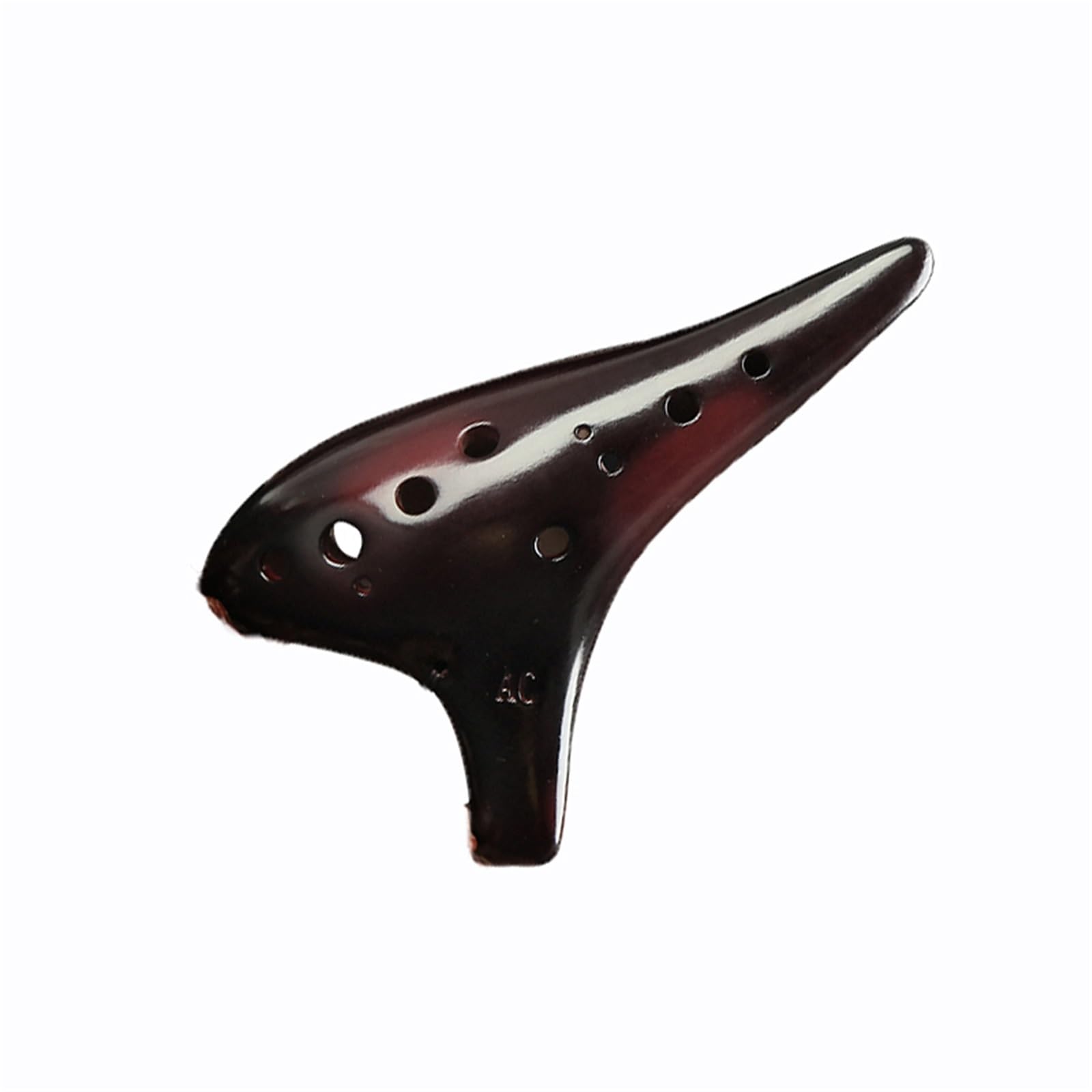 Ocarina Strumento Per Principianti Con Finitura Affumicata Migliorata Chiave Ocarina Alto In Ceramica A 12 Fori