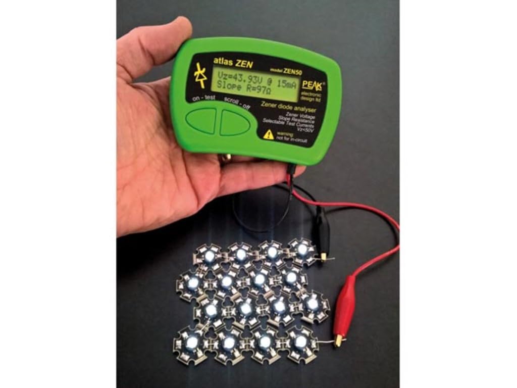 velleman Atlas Zen - ANALIZZATORE DIODI ZENER (0-50 V)