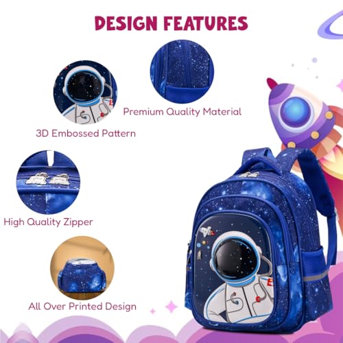 Image of Elios 3D Design Kids School Bag for Kids Age 3 to 6, Preschool Nursery and Grade 1 to 3 | Bags for Boys | Backpack for Girls | Picnic, Travel |Birthday, Diwali, Gifts for Kids