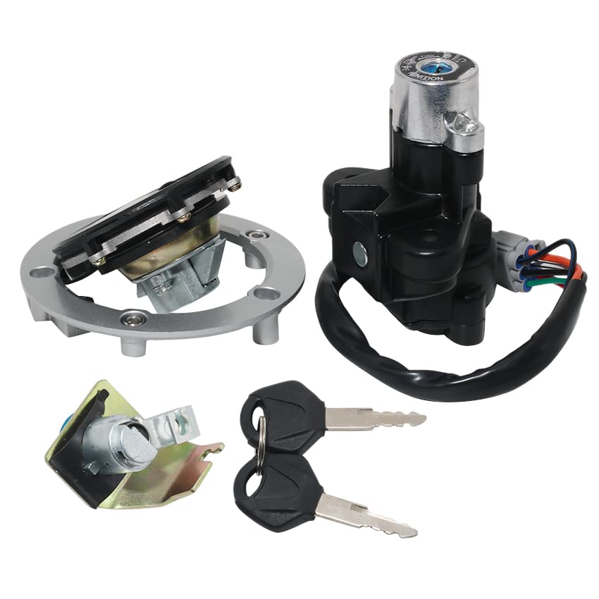 Miniatura 3 de Juego de llaves de bloqueo de asiento para Suzuki GSF650 Bandit 650, GSX650F Katana 650 para Suzuki (GSF650S, GSF1200S, GSF1250S) Bandit S para