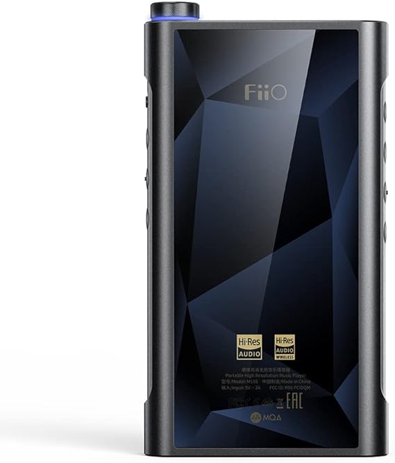 FiiO M15S Music Player Snapdragon 660 with ES9038PRO Hi-Res Android 10 5.5inch MP3 Player WiFi/MQA/Bluetooth 5.0/Spotify/Tidal/Amazon Music Support
