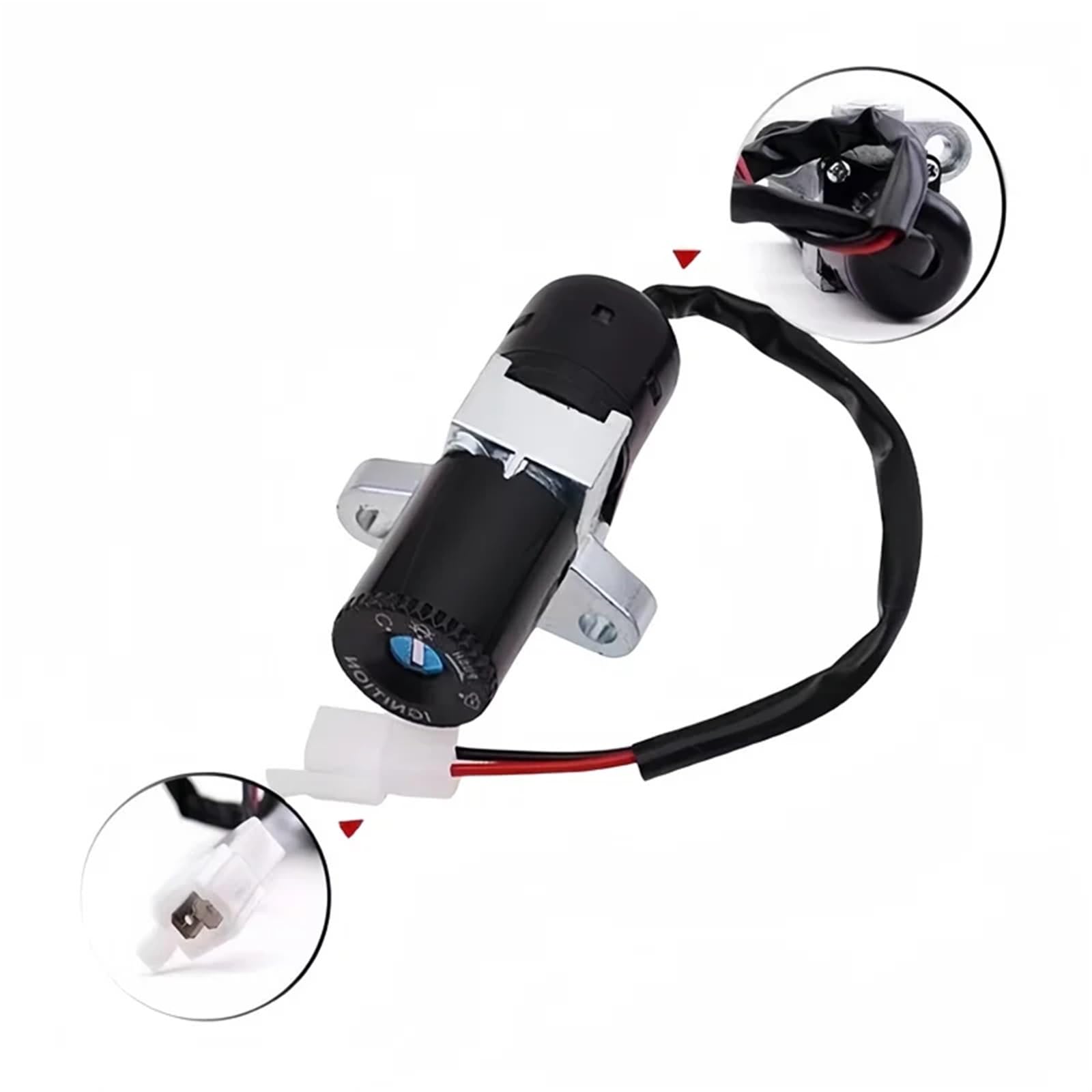 Para CF CF250NK 250-A 250-6 250 NK 250NK 2017-2021 Interruptor Encendido Motocicleta Juego Llaves Tapa Gas Interruptor de Encendido