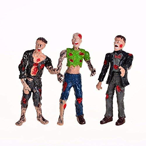 Bohs Zombie Action Figures Gift Package - Scary Toys For Boys And Girls - 4 Inches - Pack Of 6 #TOP5