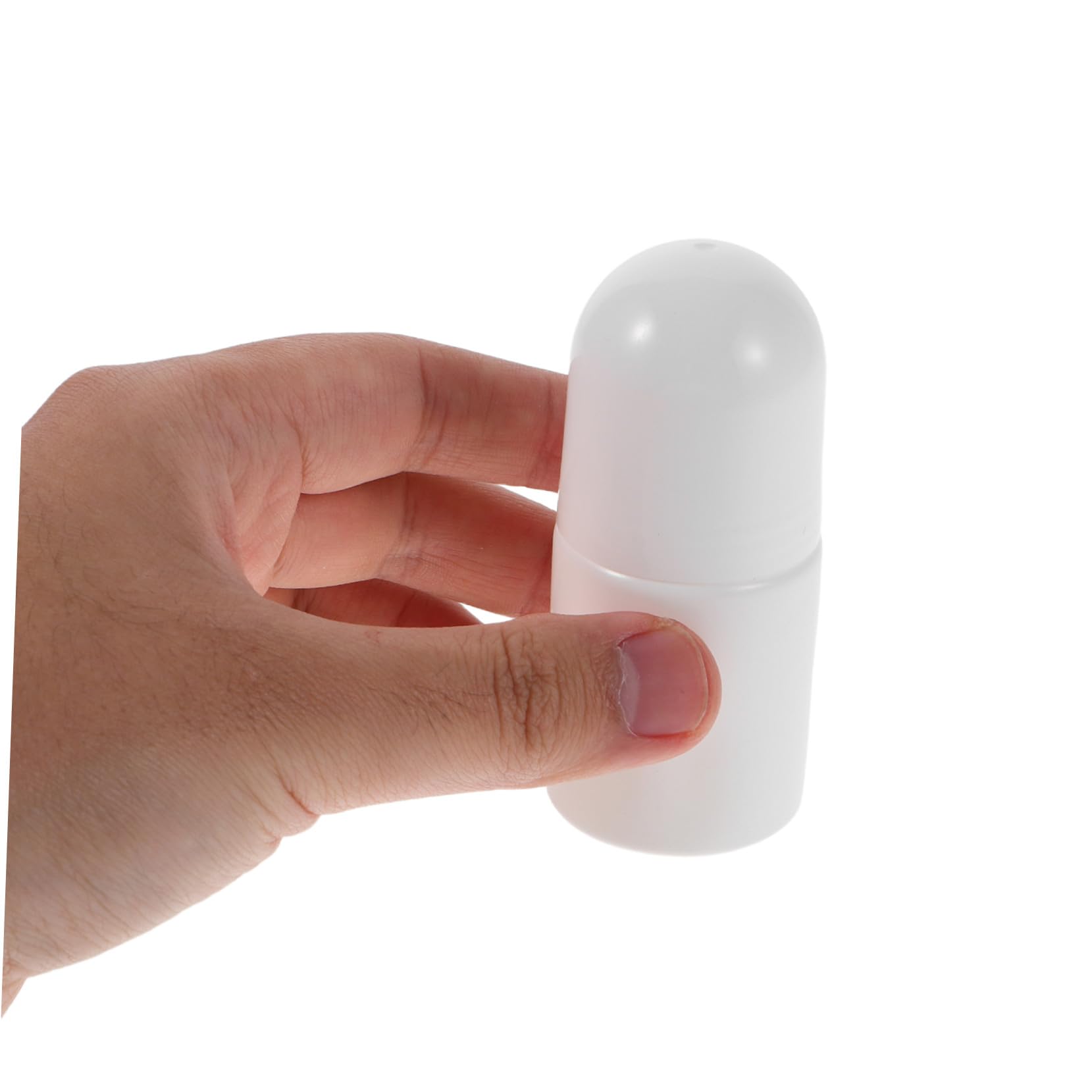 30 Stück Rollon Flaschen 50ml Kunststoff Weiß für Kosmetik | Auslaufsichere Verschlusskappe, Reisegröße für Aromatherapie, zum Abfüllen von Deodorants und Gelen