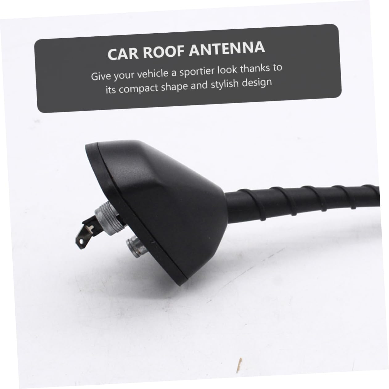 DOITOOL Antena Modificada para Coche Unidad Duradera y Sencilla para Decoración De Techo Vehículos Modelo 2009-2014